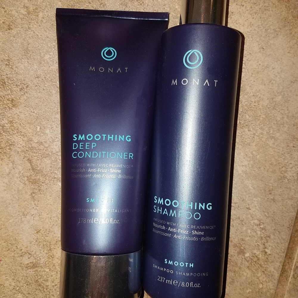 Monat smoothing shampoo & conditioner